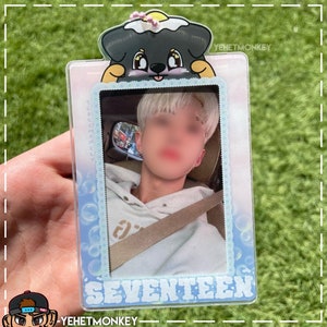 Seventeen- Photocard/ID Holder Keychain
