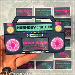 P1Harmony- Harmony: Set In Album Kpop Journal Stickers