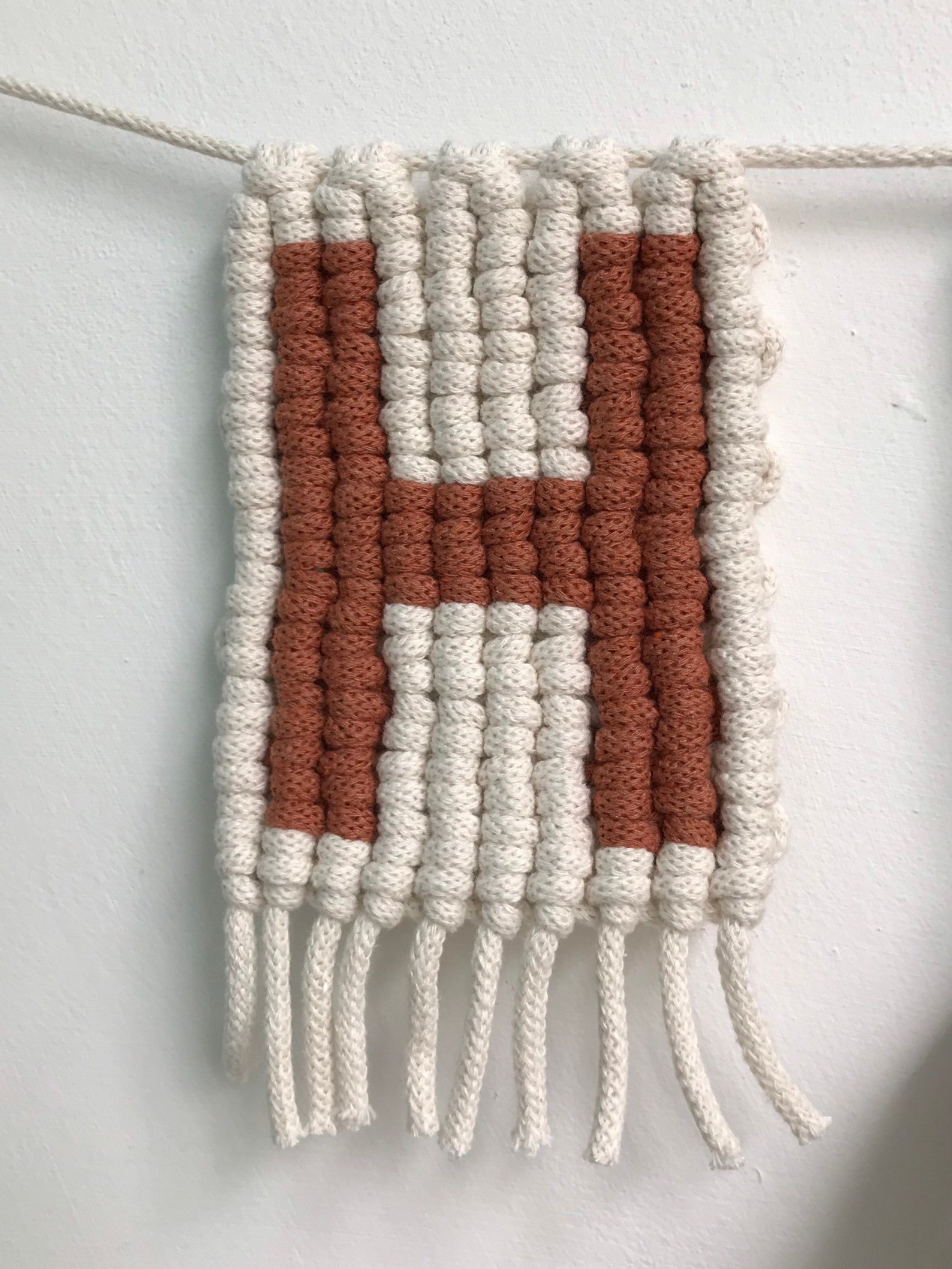 Macrame Letter Wall Hanging Personalised Custom Name Etsy