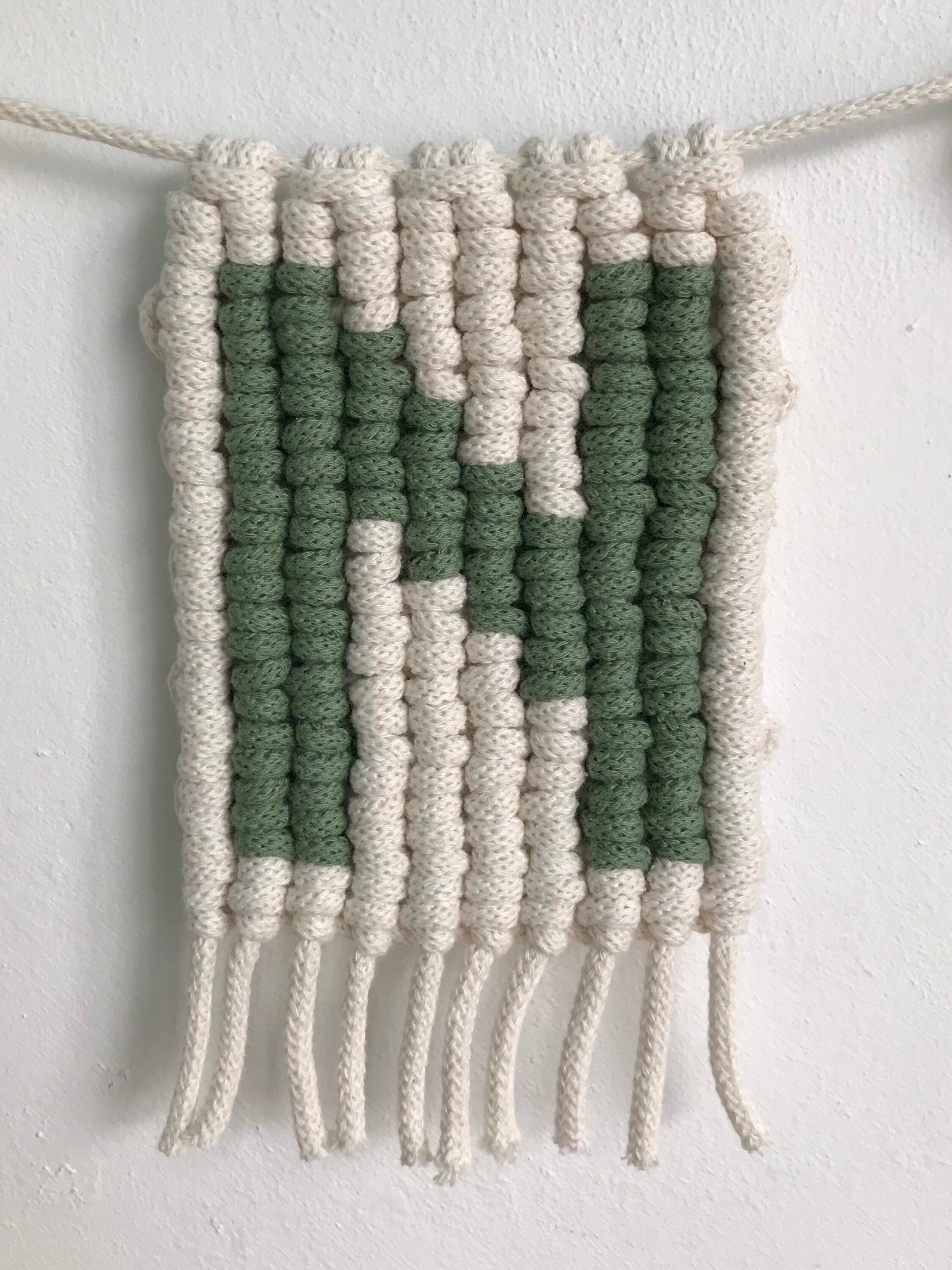 Macrame Letter Wall Hanging Personalised Custom Name Etsy