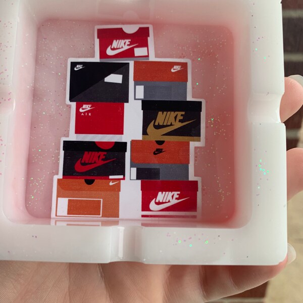 custom nike shoe storage box
