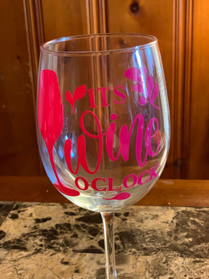 Custom made wine glasses. Stem or stem less Etsy