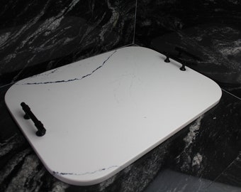 Marble Tray with handles