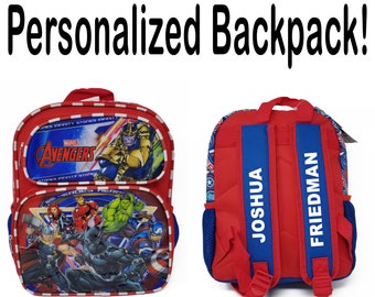 marvel kids backpack
