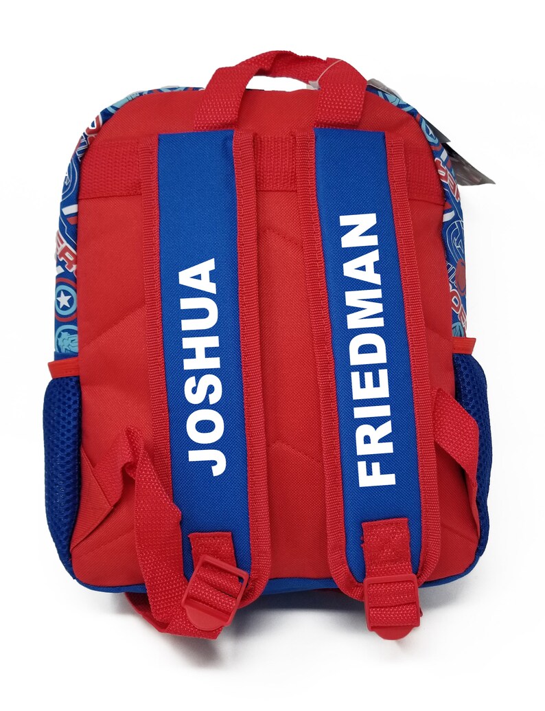 personalized avengers backpack