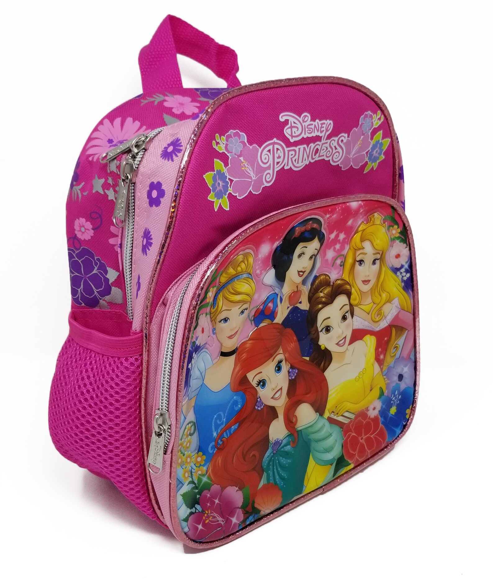 10 Inch Disney Princess Backpack with Your Name Printed on Etsy