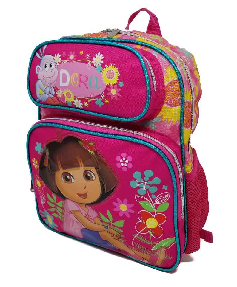 Personalized Dora the Explorer Girls Backpack with Your Name Etsy