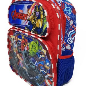 personalized avengers backpack
