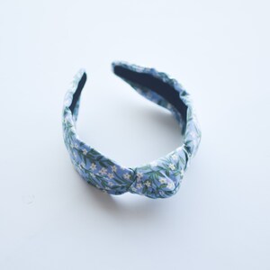 Spring Knotted Headbands, Headband, Women&#39;s Headband, Cotton, Flower knot headband, Top Knot, Gift, Mother&#39;s Day