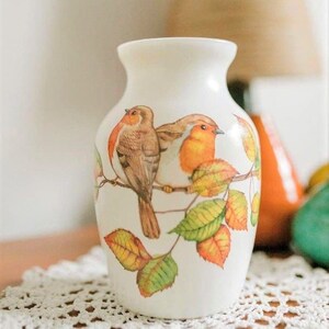 Handmade Decoupaged Vase, Decorative Vase, Vase for Flowers, Vase for Centerpieces, Vases Pod, Table Decor, Wedding Gifts, Christmas Gifts
