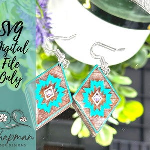 Boho Cowgirl Chic Laser Earring File