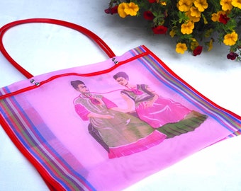 Mexican Market Bag | Frida Kahlo Bag | Frida Tote bag