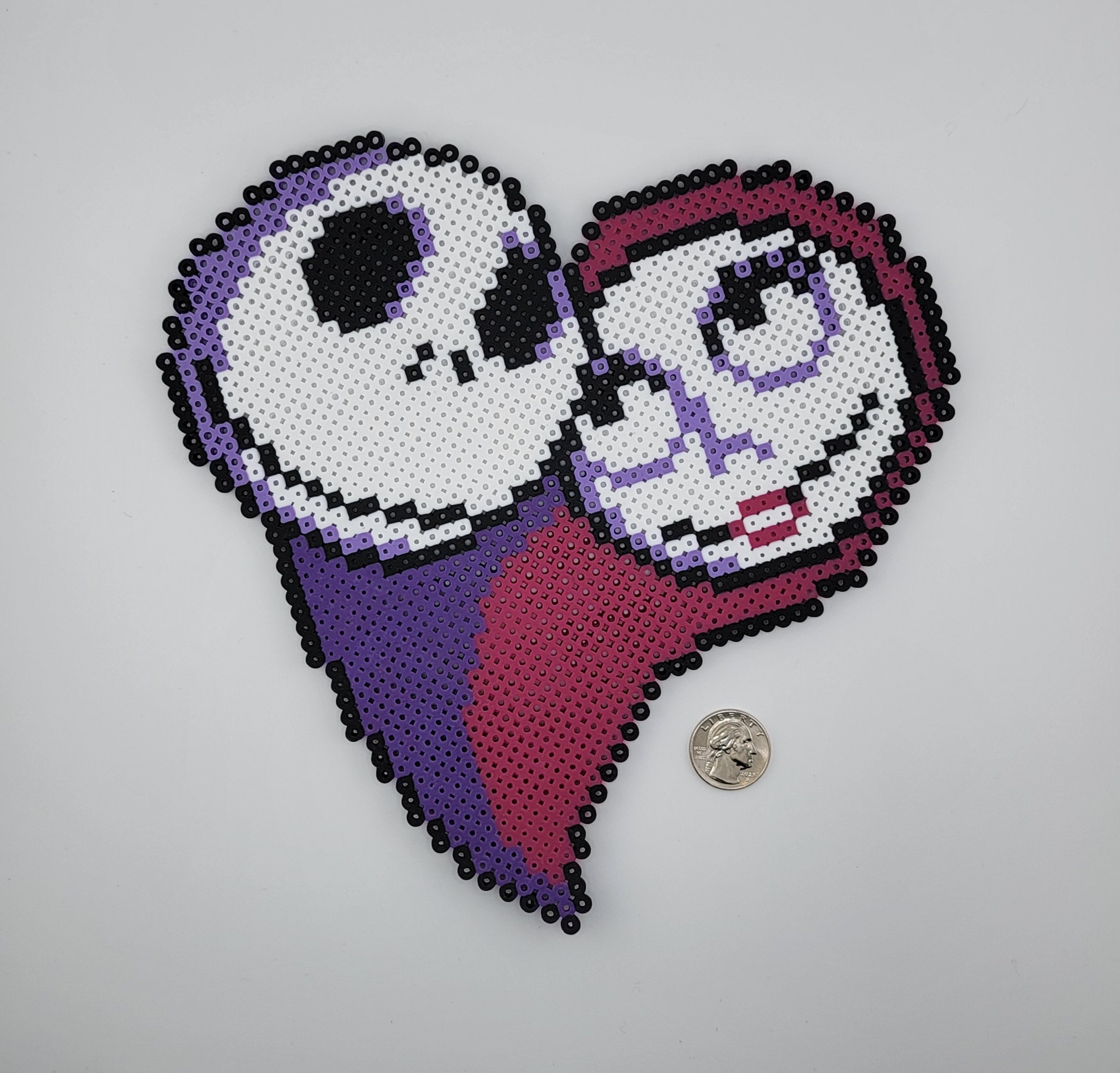 Jack & Sally - the Nightmare Before Christmas - Pixel Art