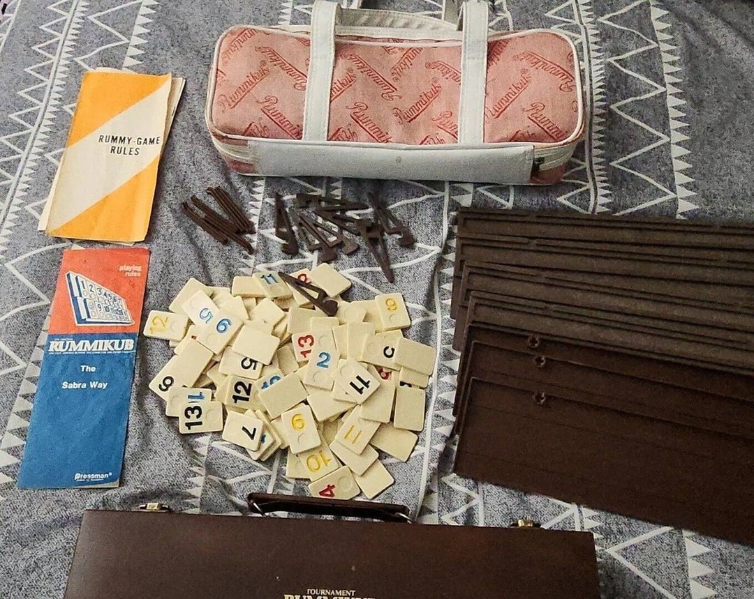 Vgt Rummikub Replacement Pieces Tiles Racks Legs Travel Cases Etsy