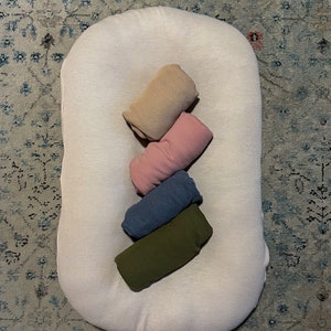 Cover for Snuggle Me Pillows, Not Intended for Sleep, Adult Supervision Recommended