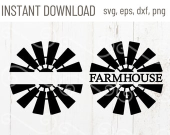 Free Free 260 Home With Windmill Svg SVG PNG EPS DXF File