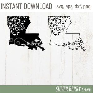 Louisiana SVG-Louisiana Mandala SVG-Louisiana State svg-Louisiana tshirt-Louisiana outline svg-States svg-Louisiana png-Love Louisiana