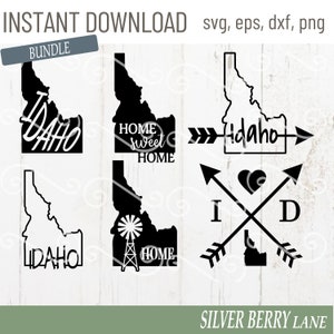 Idaho SVG-Idaho State svg-Idaho Bundle-Idaho shirt-ID svg-States svg-Idaho png-Cut files