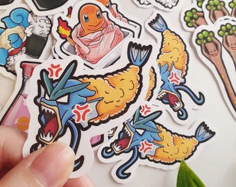 Was es bei dem Bestellen die Pokemon stickers zu analysieren gibt