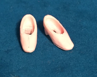 Topper Original White Shoes Dawn Doll Shoes No Bows