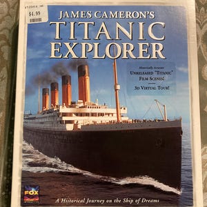 Titanic Calendar 1999 James Cameron's New/factory Sealed