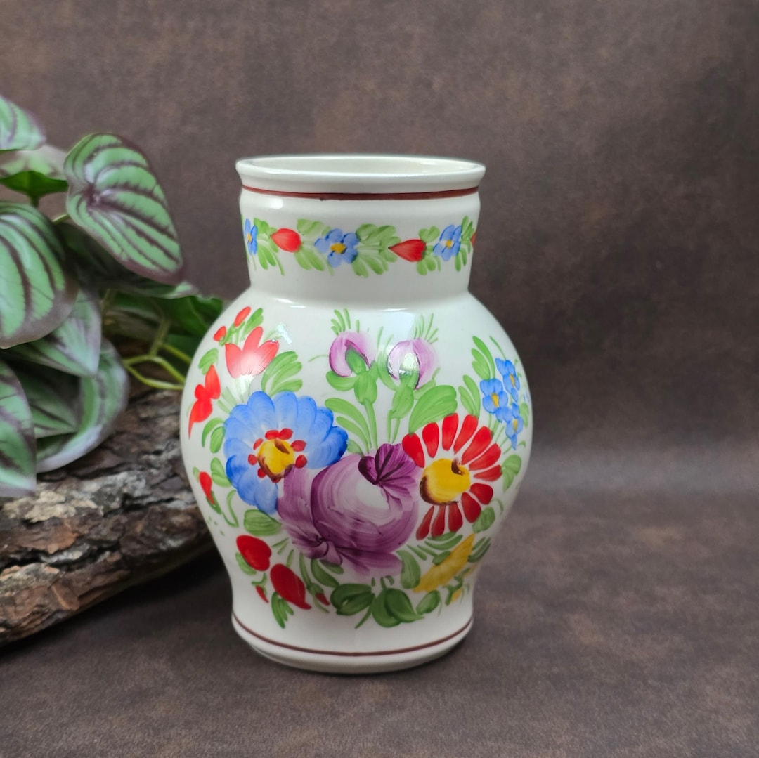 vintage-ceramic-jug-chodovia-1960s-czechoslovakia-hand-painted