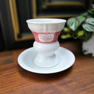 Heinrich Porcelain Rüdesheimer Cup & Saucer – 1960s