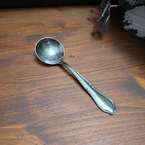 Antique cream spoon GEG Solingia 100 - galvanic silver plated - Mid Century - 1950s - spoon - jam spoon