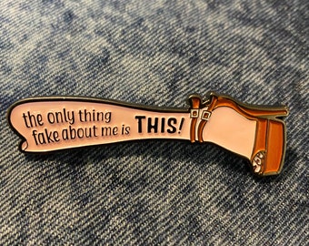 Aviva RHONY Leg Enamel Pin | Real Housewives Gift