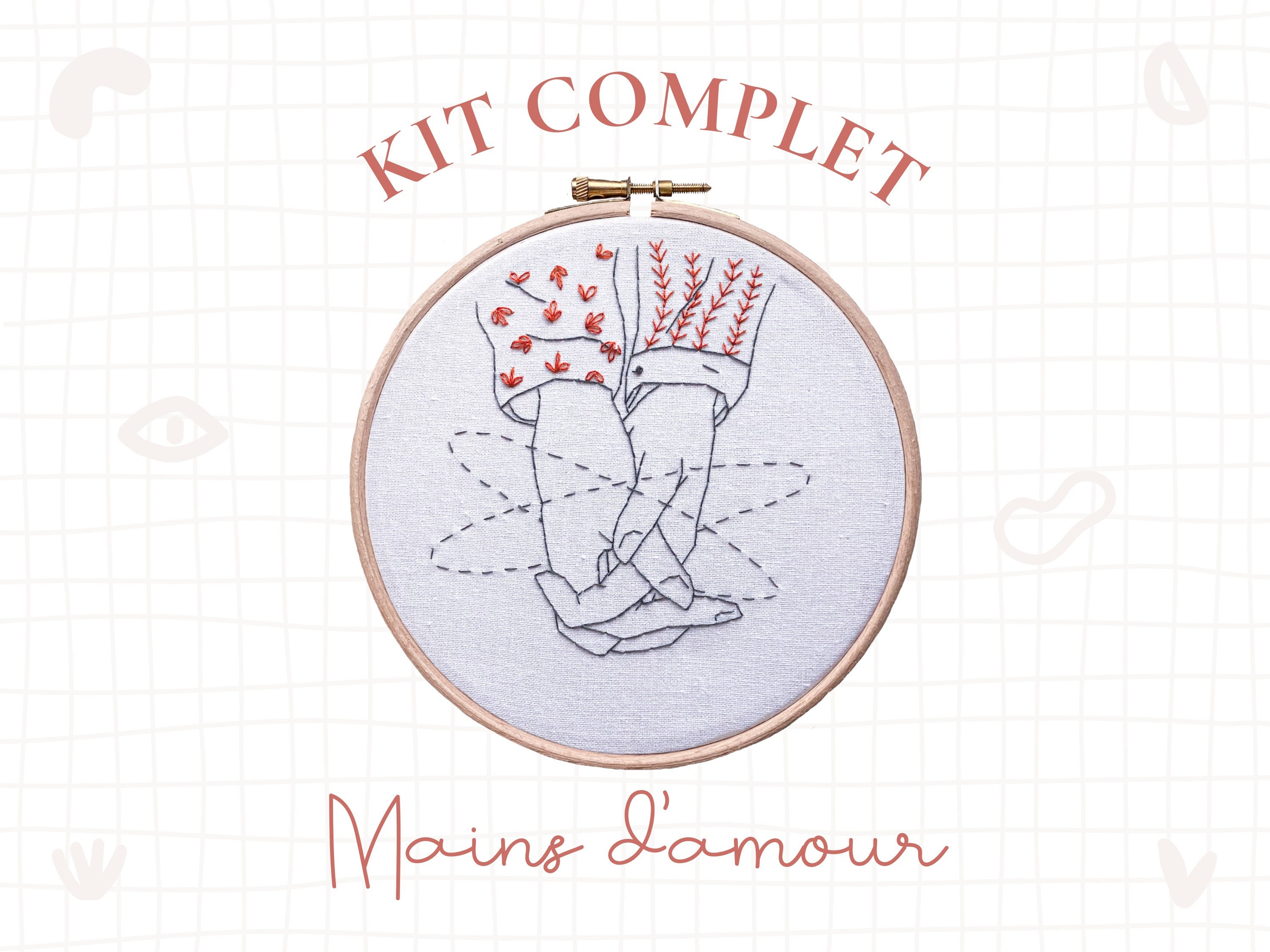 Beginner Embroidery Kit - Deluxe Kit– Mindful Mantra Embroidery