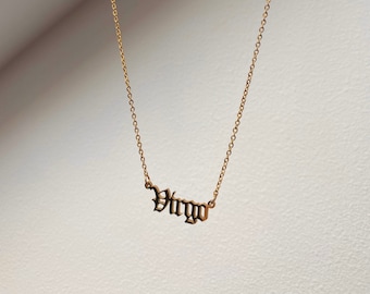 Zodiac Sign Necklaces