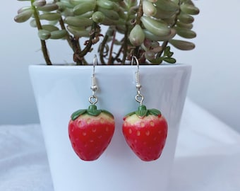 Strawberry Earrings