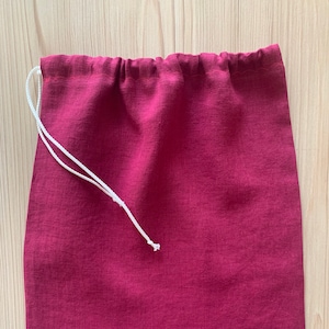 Reusable handmade linen eco-friendly bag, grocery shopping bags, storage bags, gift wrapping, for herbs, zero waste shopping, organizer