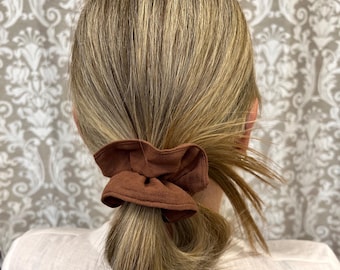 Coletero de muselina de algodón: una goma suave y ecológica para el pelo