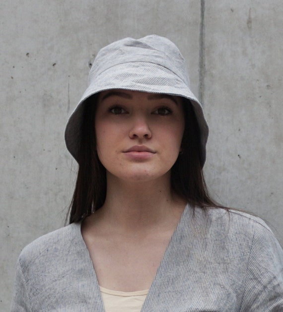 【関税&送料込】The Row White Linen Blend Jashi Bucket Hat THE ROW Jashi linen-blend bucket hat | NET-A-PORTER