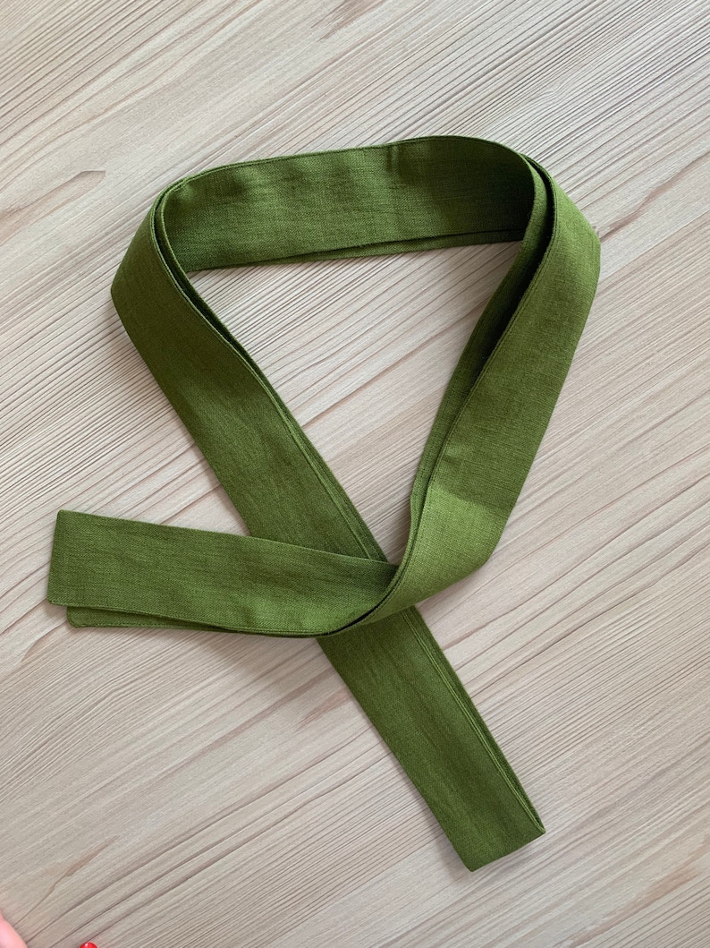 Linen Dress Belt Linen Accessory Handmade Linen Belt Linen Etsy UK