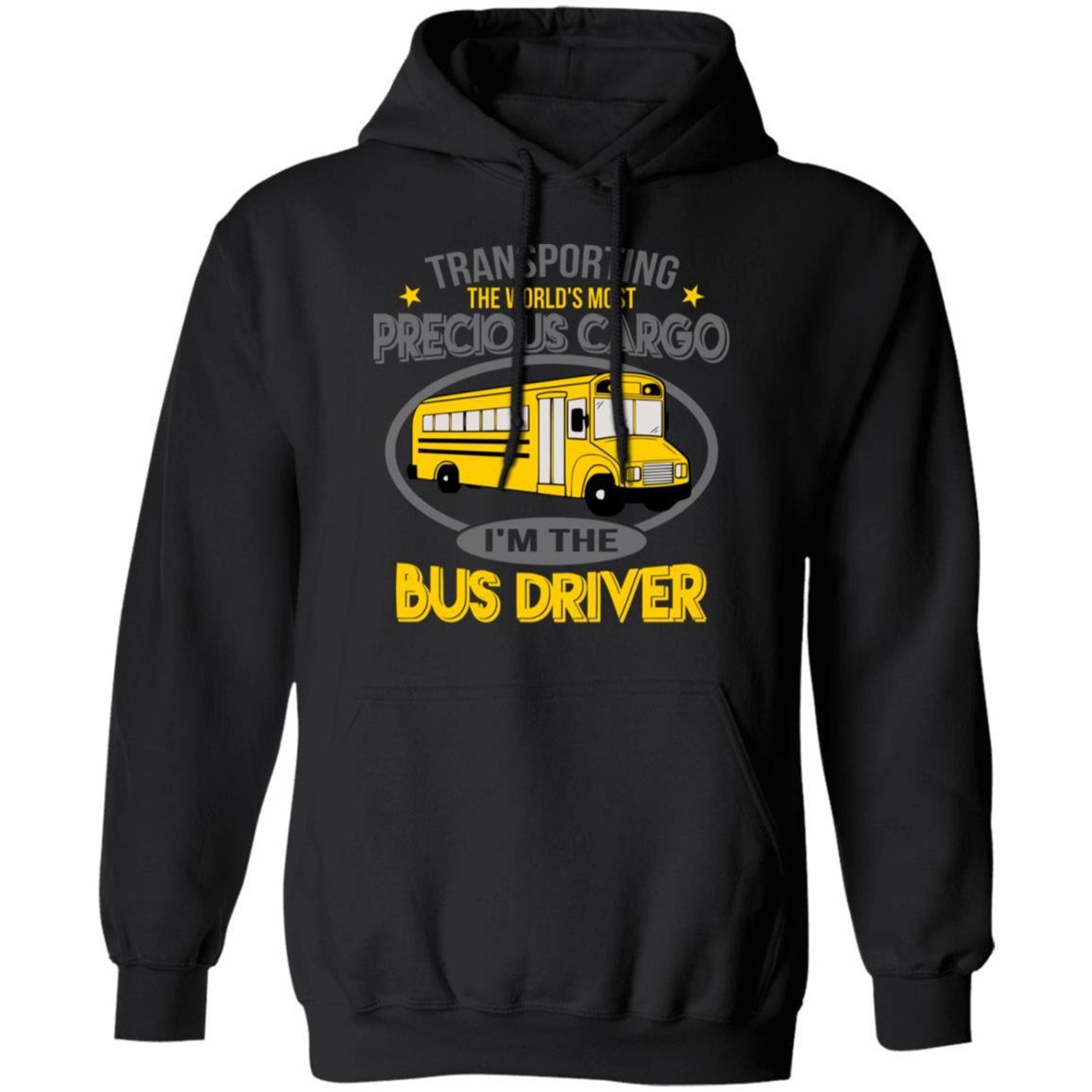 Bus Driver Pullover Hoodie Etsy