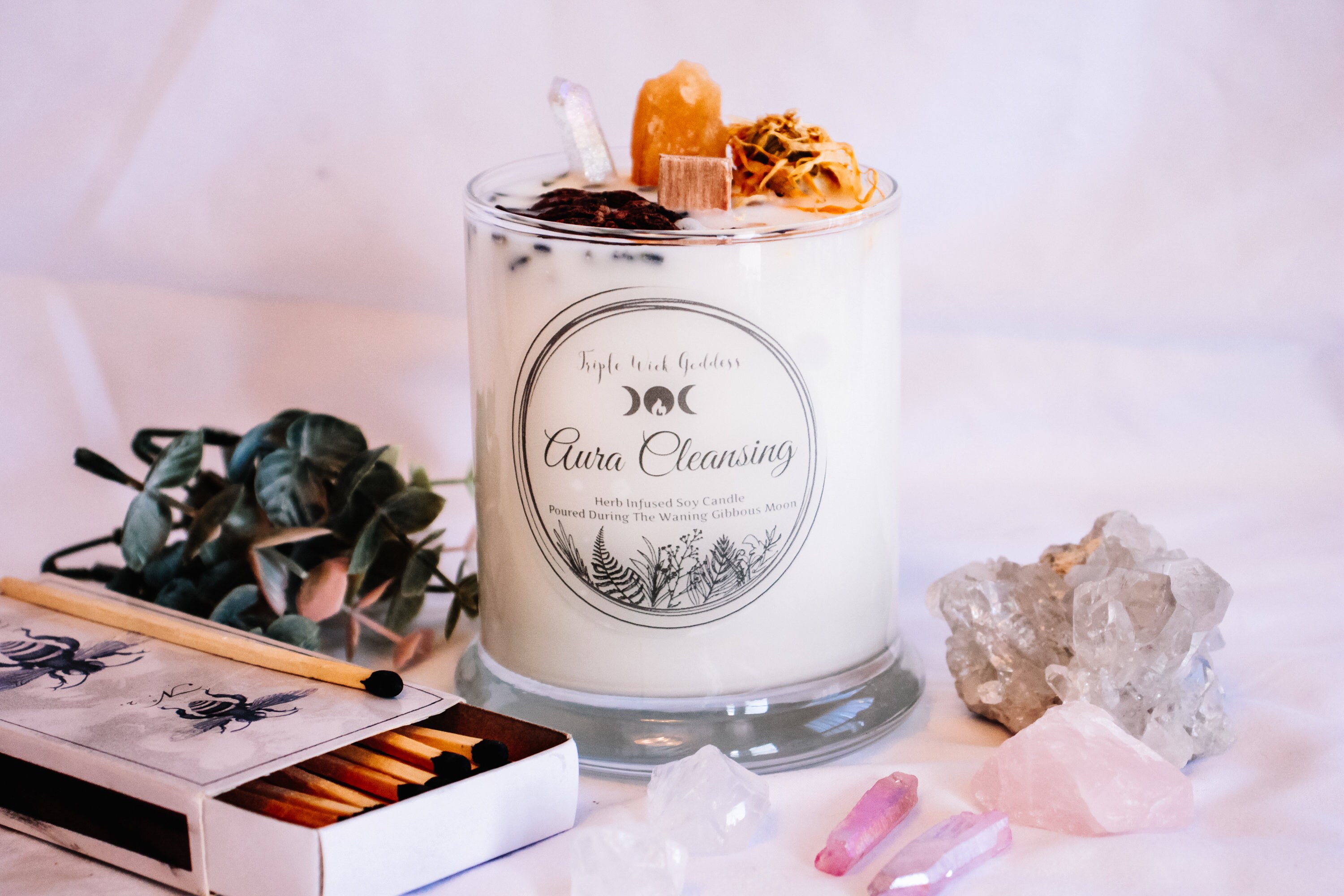 Aura Cleansing Candle Etsy