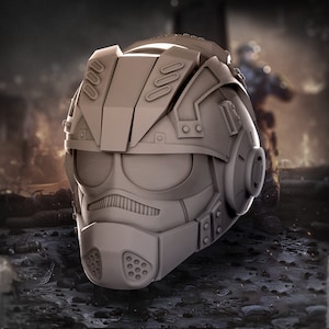 Gears of War COG Helmet 3D Print Model