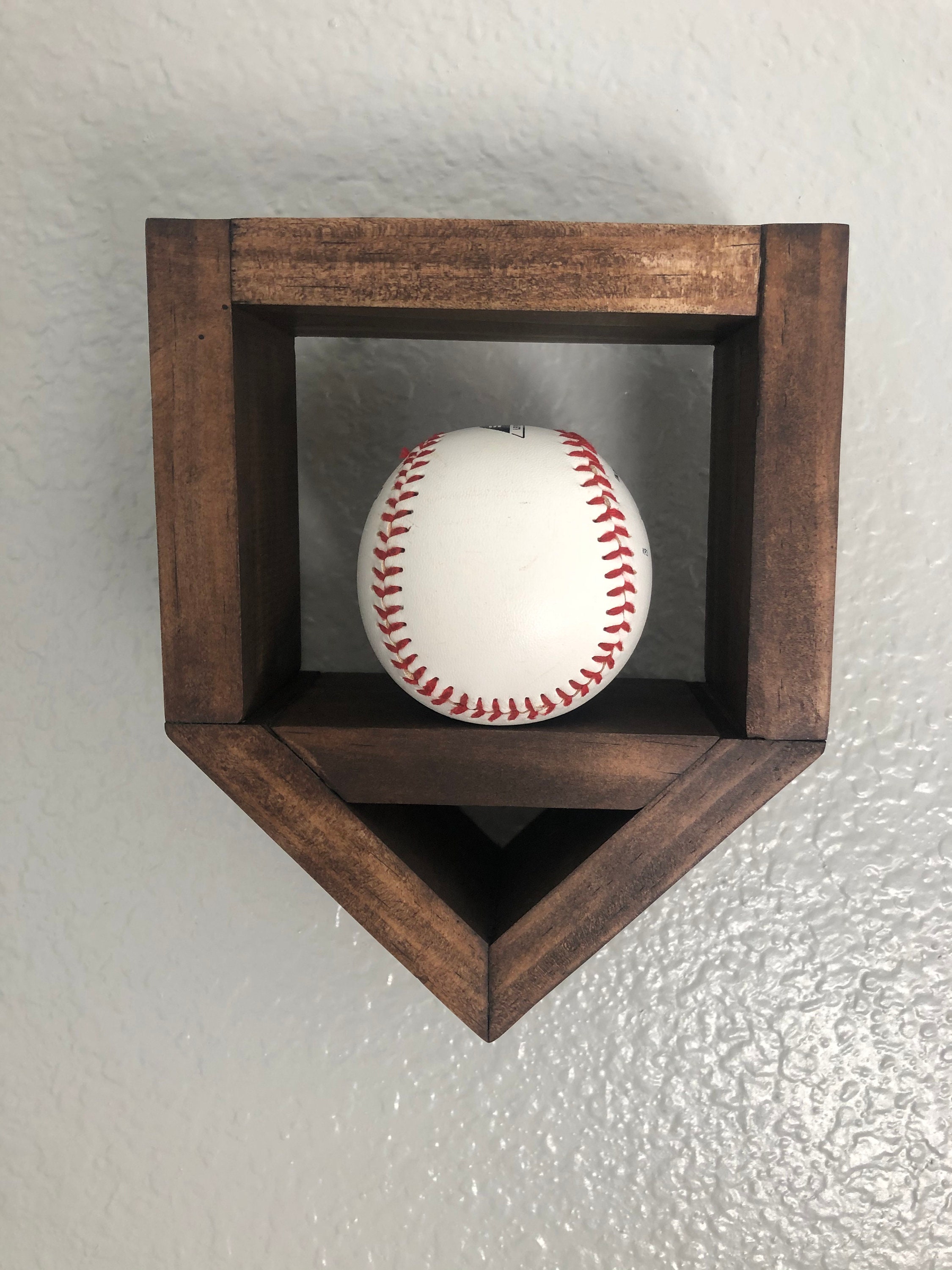Baseball Shelfsingle ball holder Etsy