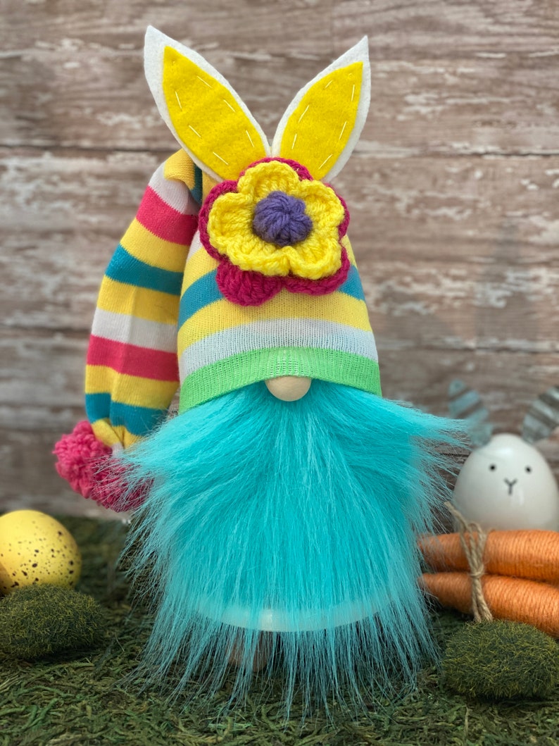 Colorful Easter Gnome Etsy