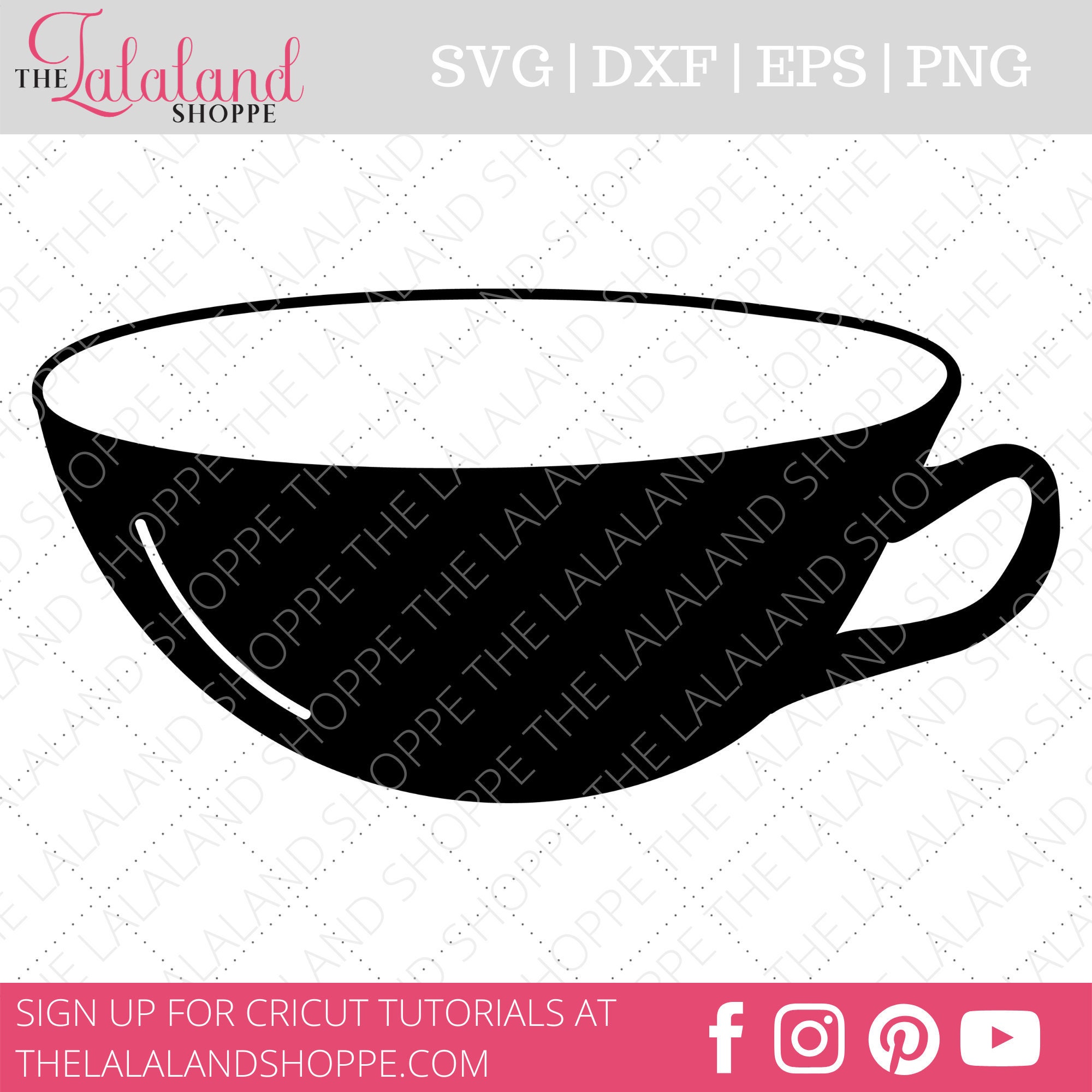 Coffee Cup SVG Tea Mug Decal Design eps dxf png cut Etsy Nederland