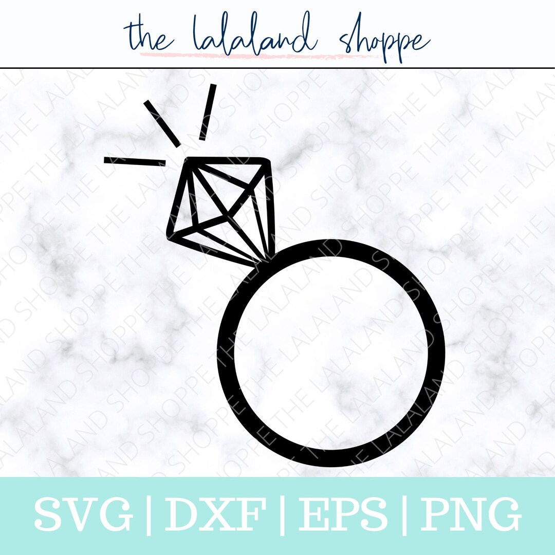 Engagement Ring SVG Ring Svg Engagement Svg Bling Svg Wedding Svg Bride