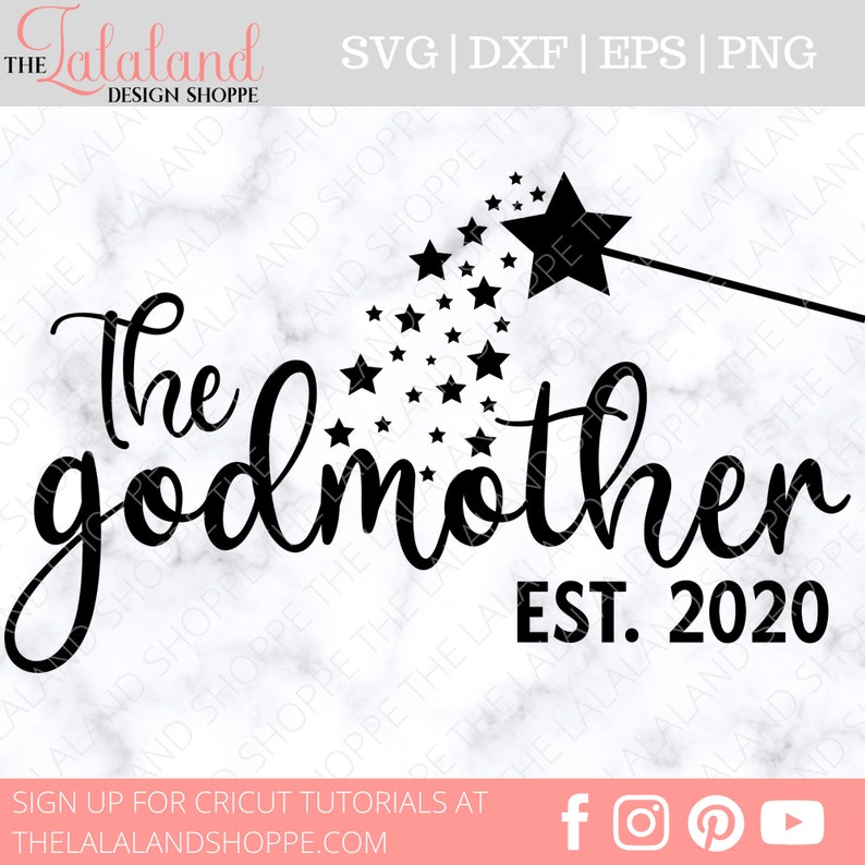 Download The Godmother svg Godmother Established 2020 SVG Godmother | Etsy