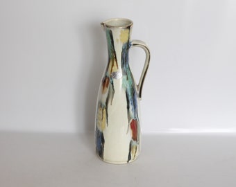 Jasba: Krugvase 221/28  Vase, Krug,  West German Pottery, WGP