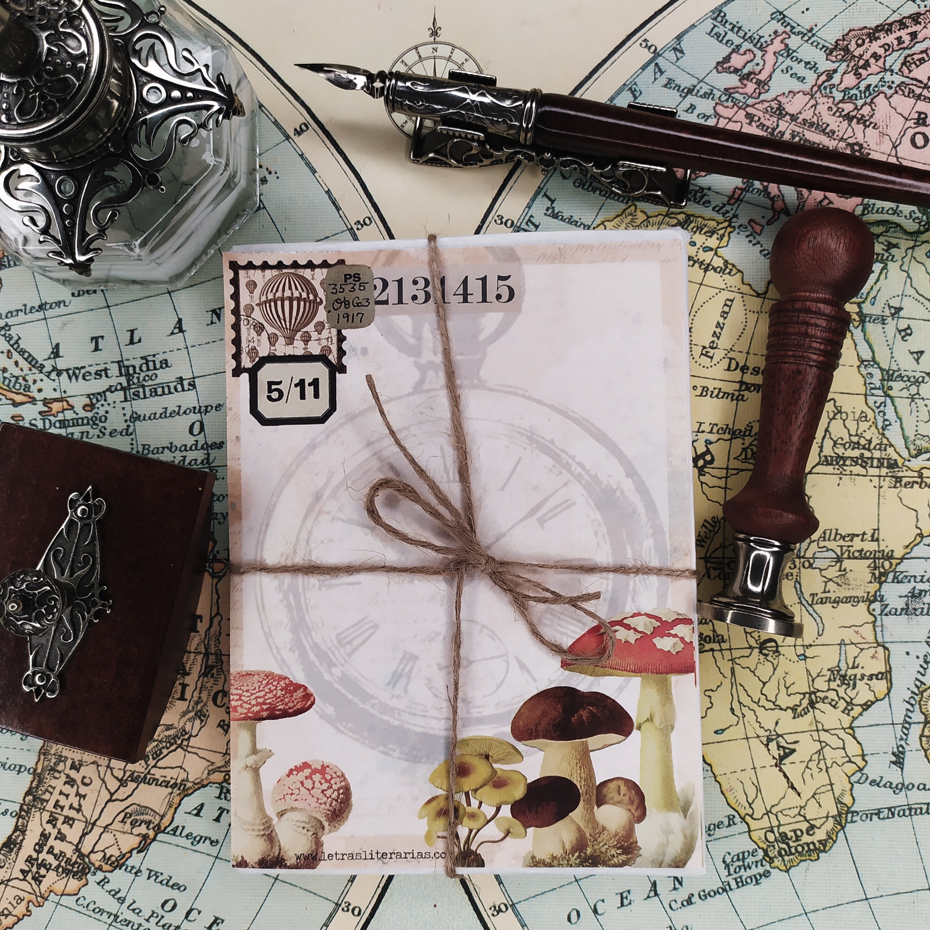 Mushroom notepad Etsy