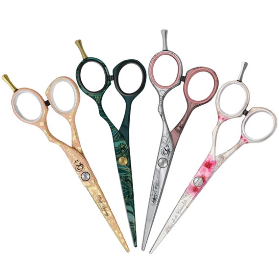 6.5" Hair Dressing Scissors Barber Shears And Thinning - Tension Adjustable US E - Foto 10