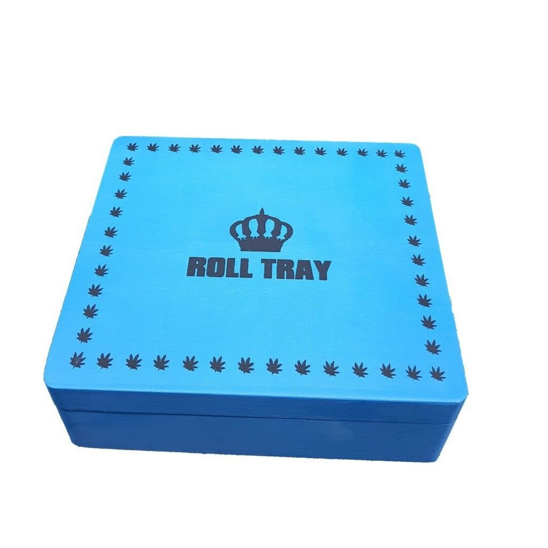 Large Wooden Cigarette Case Rolling Smoking Tobacco Gift Storage Box Etsy