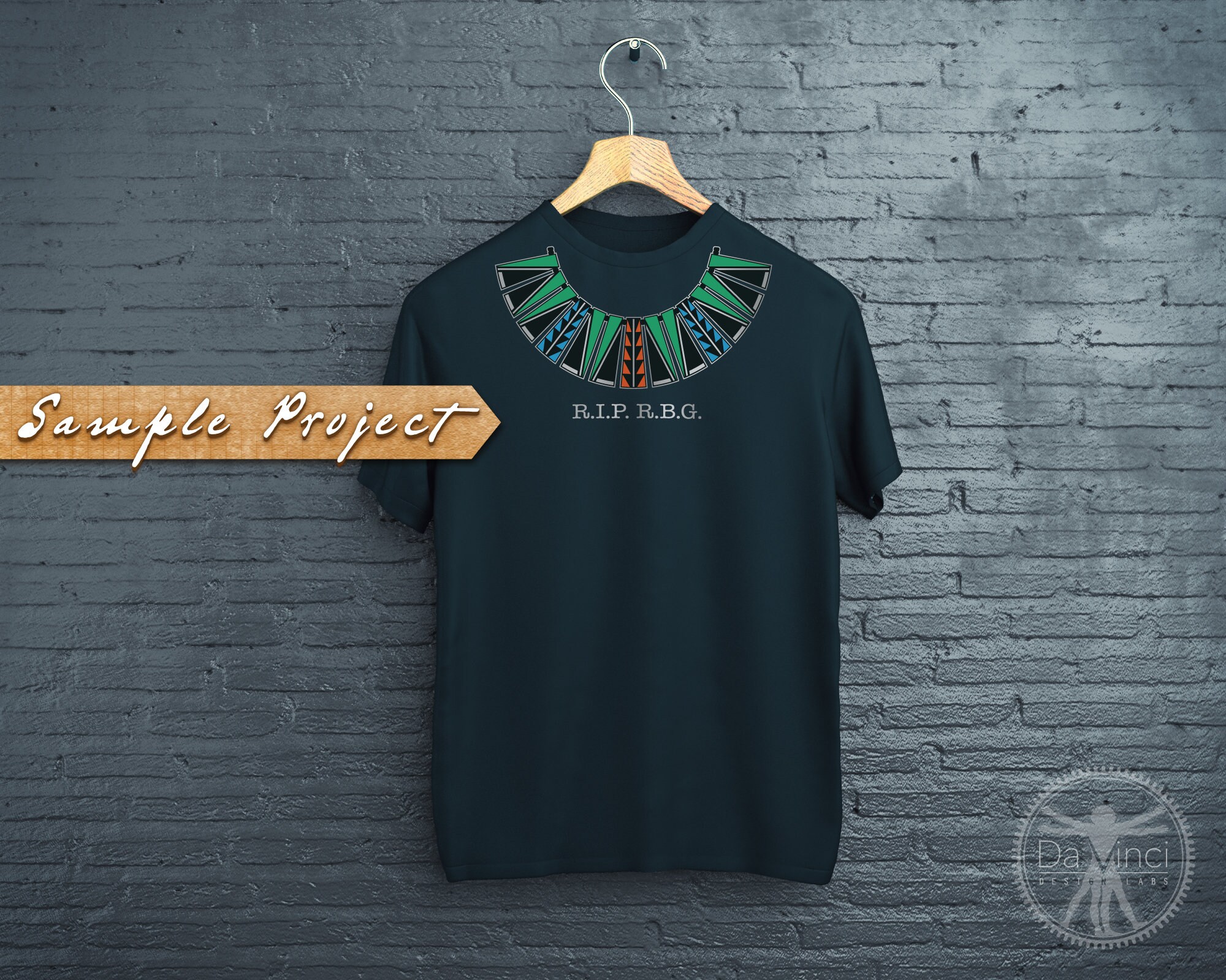 Ruth Bader Ginsburg Notorische RBG Jabot SVG DXF mehr Digitale Datei