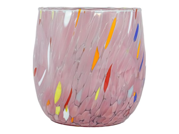 ムラーノガラスタンブラーセット：ミルフィオリ・ベネチアンアート